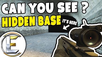 Can You See Hidden Base? - GMOD DarkRP (Using The Hidden Tunnel With Secret Room)