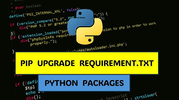 How to Upgrade Python Packages Using pip requirements.txt in Python Latest Version