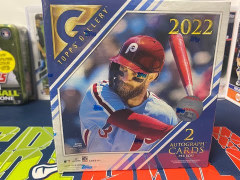 2022 Topps Gallery Mega Box Opening!! 2 Autos Per Box!! Are These Worth 80 Dollars?!