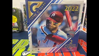 2022 Topps Gallery Mega Box Opening!! 2 Autos Per Box!! Are These Worth 80 Dollars?!