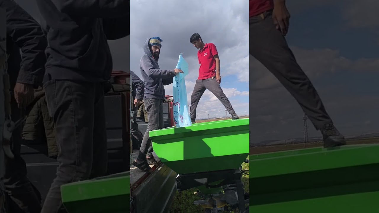 Bahar gübresını kulanmaya başladık