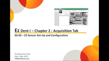 Acquisition : EzDent-i Chapter 02 02 Layout Editor IO Sensor