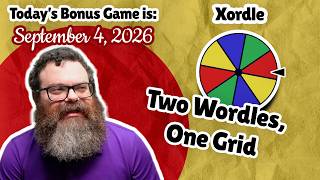 Two Wordles, One Grid | Xordle (September 4, 2026)