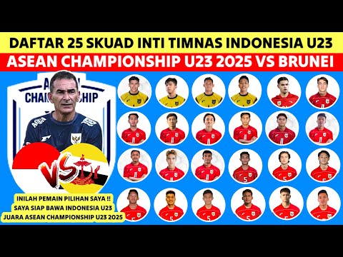 antariksa77 x amstoto - 7 PEMAIN RESMI DICORET!! INILAH SKUAD INTI TIMNAS INDONESIA U23 ASEAN CHAMPIONSHIP U23 2025