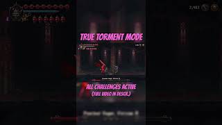 True Torment Mode (All Challenges Active) | Penitent Rogue, Version A #blasphemous #gaming #ps5