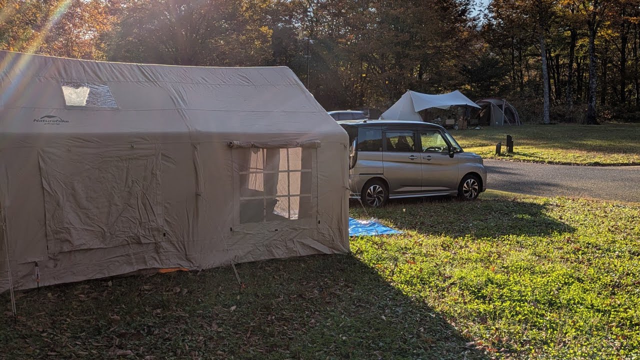 【夫婦キャンプ】#27 秋田遠征 新しいテントでお籠りキャンプ