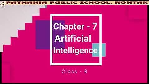 PPS (Computer Class ) Class - 8 (Chapter -7) Artificial Intelligence (Part - 3) 30th October 2020