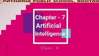 Famous PPS (Computer Class ) Class - 8 (Chapter -7) Artificial Intelligence (Part - 3) 30th October 2020 Profile