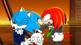 Will Smith slaps Chris Rock, but it's Knuckles and Sonic (Animation Parody)
