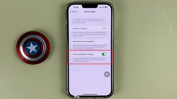 How to enable/disable Optimized Battery Charging on iPhone 13 Pro Max ios 15