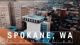 Spokane, Washington  [4K Drone]