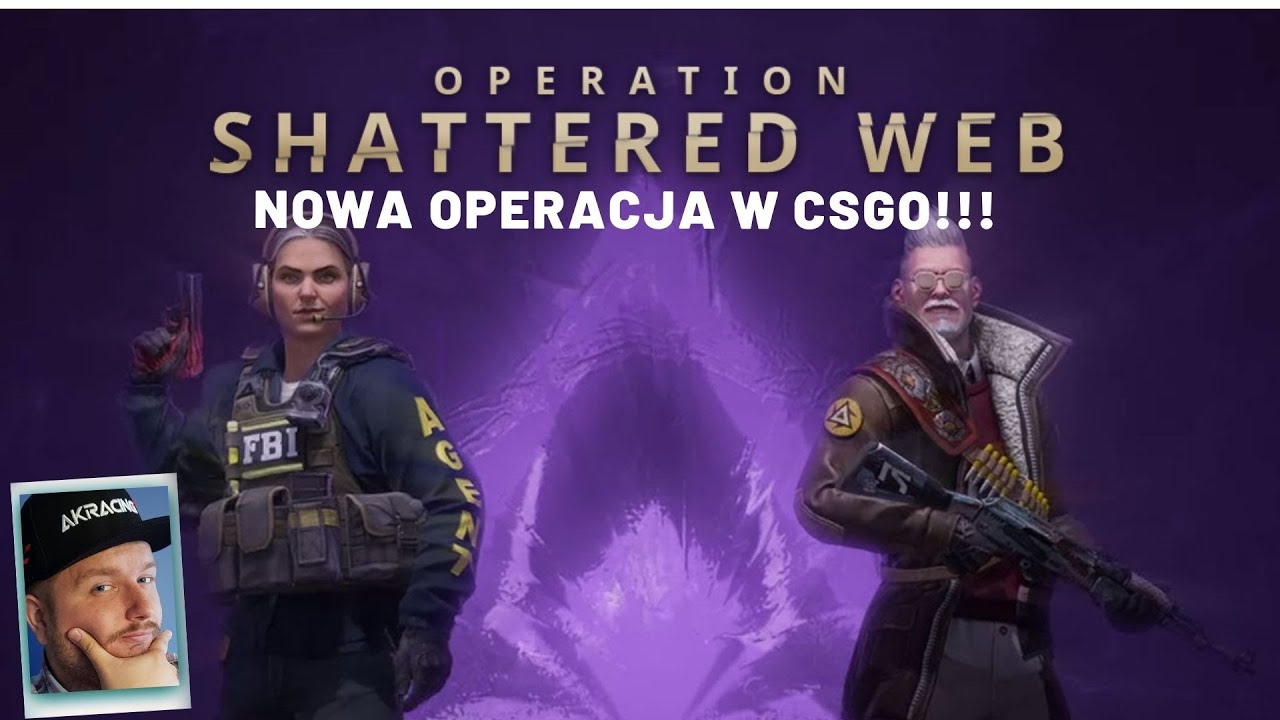 NOWA OPERACJA CS:GO! SHATTERED WEB * SZOK! SKINY DO POSTACI* - YouTube