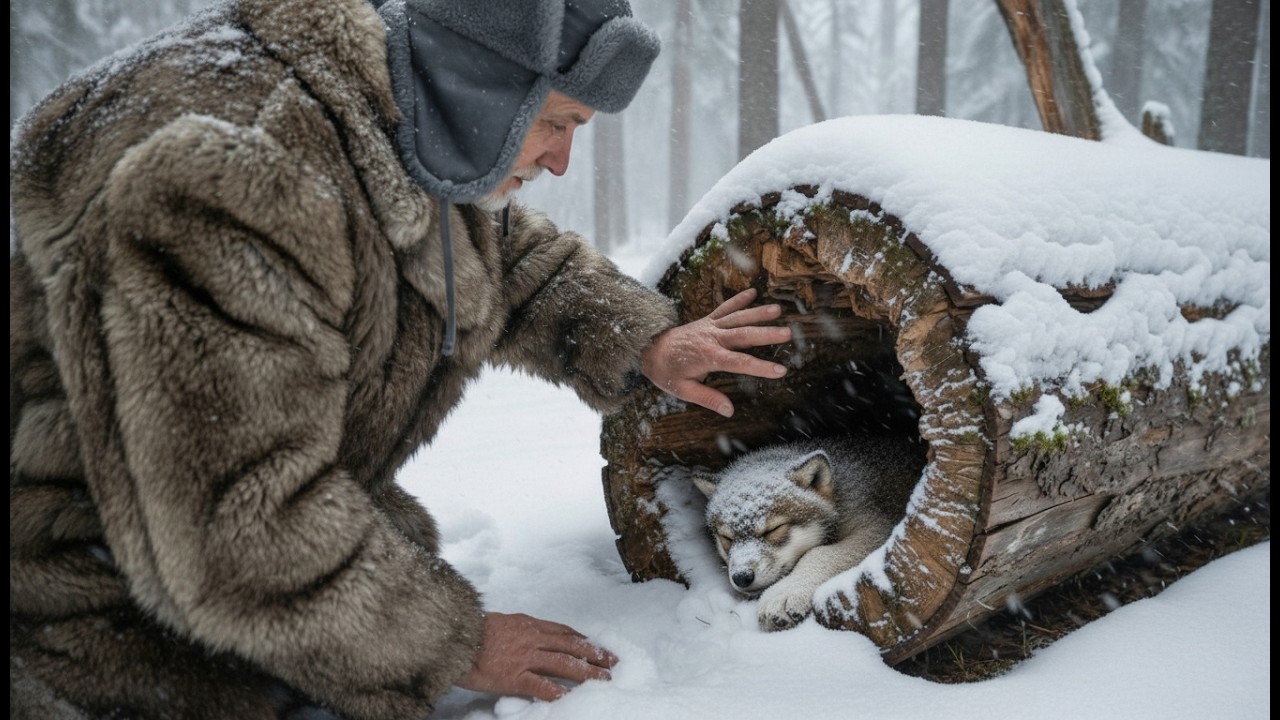 Finding a Dying Wolf Cub in a Siberian Blizzard (Heartbreaking)