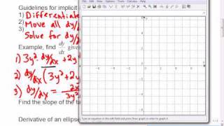 Mr Joyce - AP Calculus Implicit Differentation I