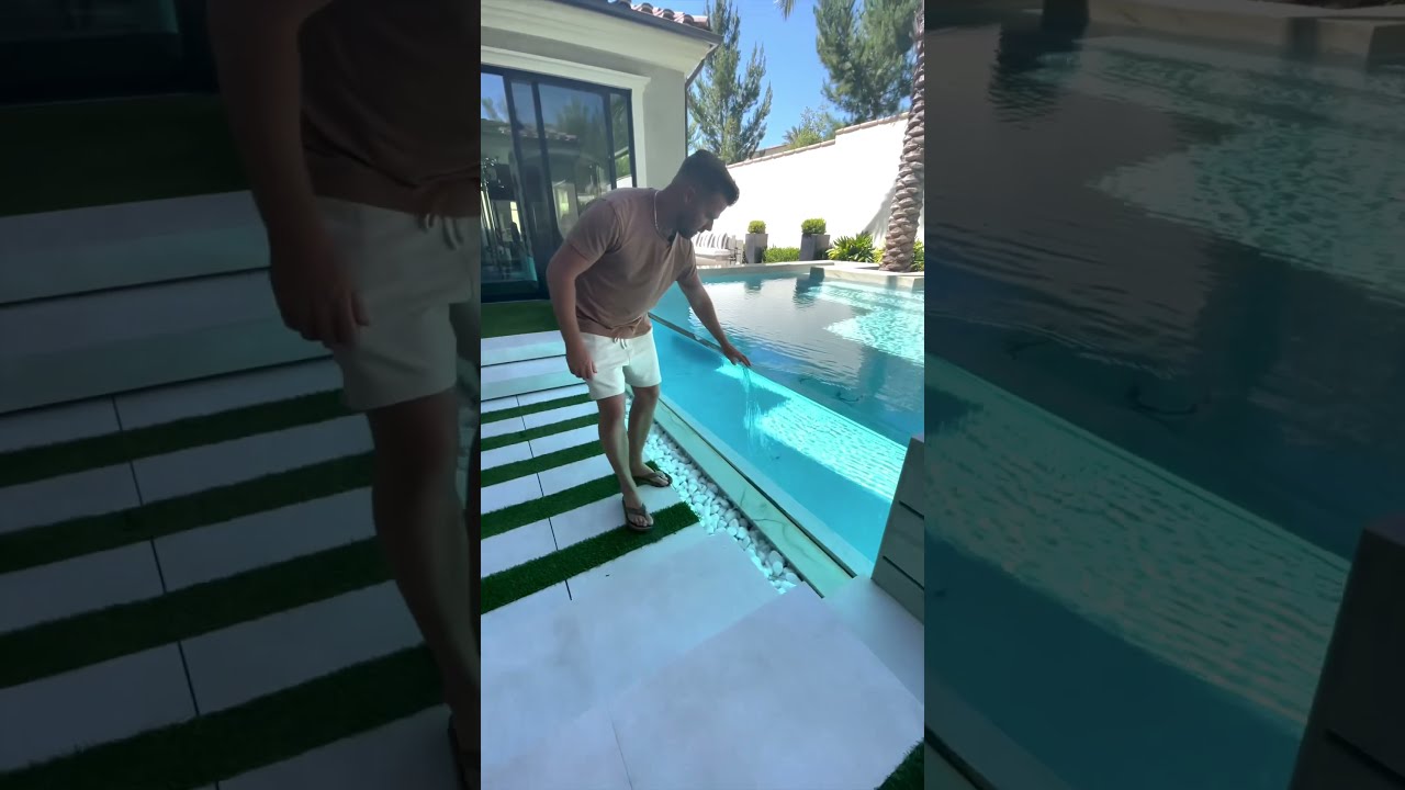 Is This An In Ground Or Above Pool Luxuryhome Backyard Luxurypools Abovegroundpools
