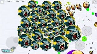 Best Super Baits X 100 + Blind splits Trolling And Destroying teams With Random Teaming! Agario hack