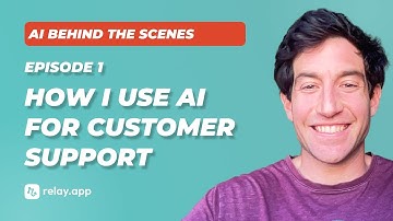 AI Behind the Scenes Ep.1: How I Use AI for Customer Support