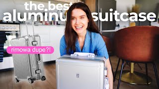 The Best Aluminum Carry On Luggage Under $500 - is LEVEL8 a Rimowa Dupe?!