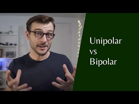 5 differences between Unipolar AND Bipolar Depression. EXPLAINED