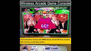 39800 in 1 Pandora 3D Arcade Game Machine, Double Wireless Joystick, WiFi Function Add Game Online