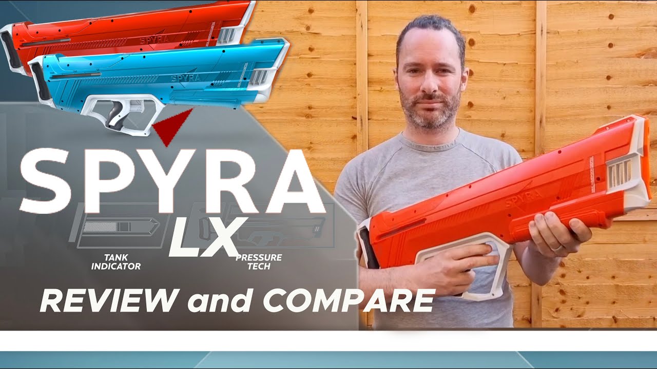 Spyra 3 Water Gun Review – Spyra 2, 3 & LX Comparison 