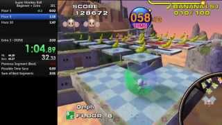 Super Monkey Ball Speedrun - Beginner+Extra 2:34