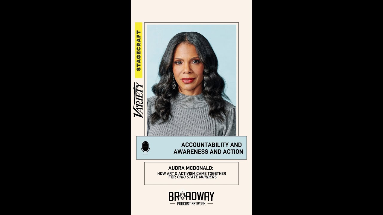 Audra McDonald on “Variety’s Stagecraft” with Gordon Cox