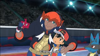 Raihan Wants A Selfi With Ash Raihan Encourage Ash Pokémon Journeys