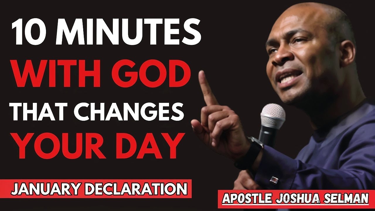 Morning Prayer for Breakthrough & Strength | 10 Minutes with Apostle Joshua Selman 🌅