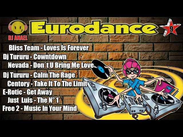 MUSIC DANCE ANOS 90 Vol.3 🔊 o melhor do EURO DANCE pra você ouvir