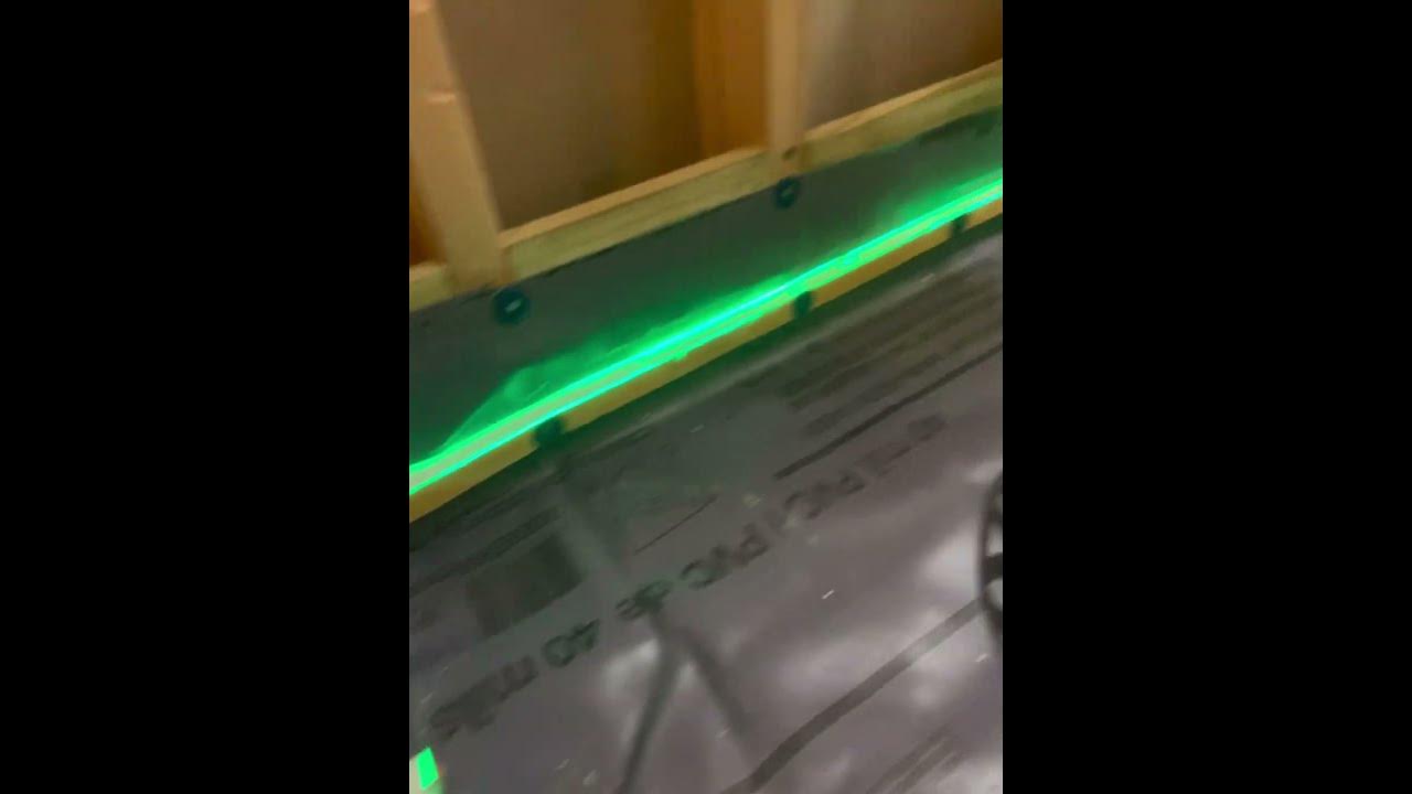 Setting my slope for dry pack mud shower pan. jackofalltrades YouTube