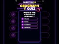 Geography- Part 3-  Daily GK Quiz Shorts &amp; Fun Brain Tests #brainchallenge #quiz #mindbendingquiz