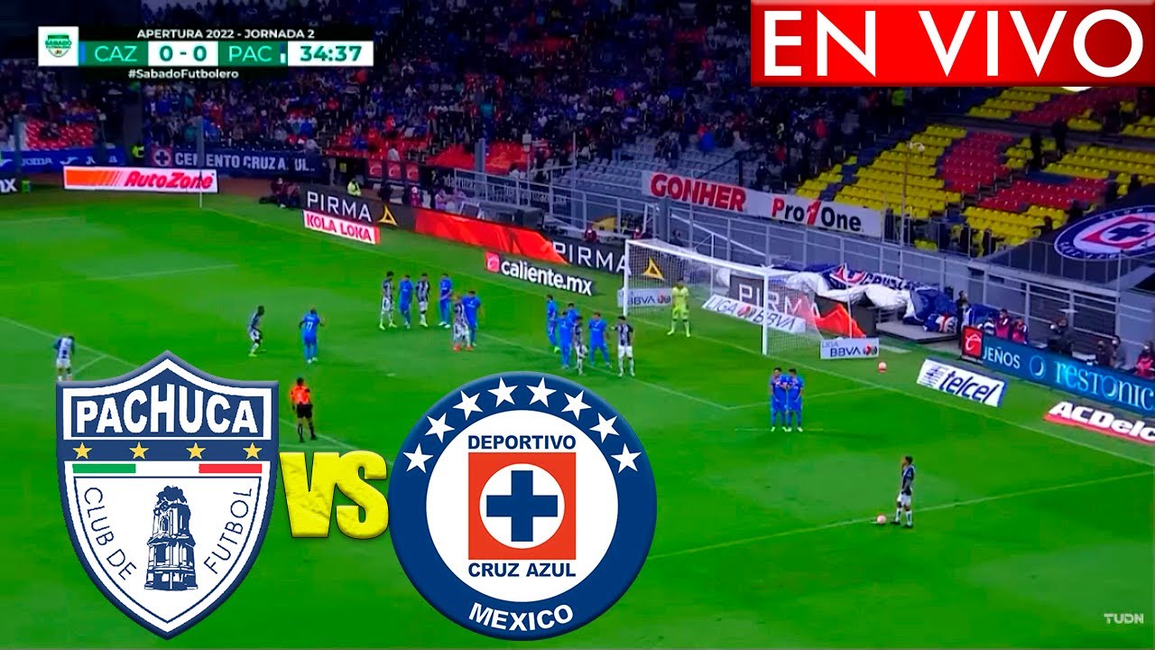PACHUCA VS CRUZ AZUL EN VIVO🔴| JORNADA 13 _ 27 |LIGA MX 2023 |DONDE VER ...