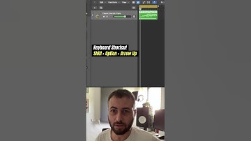 This is a great Logic Pro keyboard shortcut