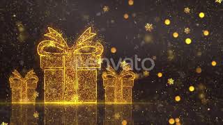 Christmas Gifts Background 2 | Motion Graphics - Envato elements