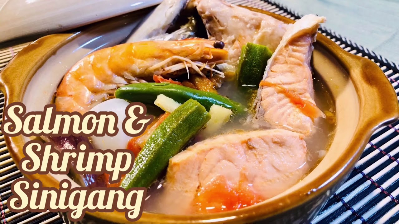 Salmon & Shrimp Sinigang YouTube