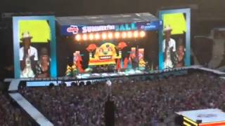 Pharrell sings Happy at Capital's Summertime Ball