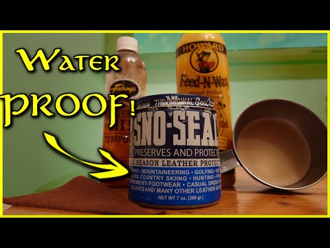 Is Sno Seal good for leather boots? – Ole Time Woodsman