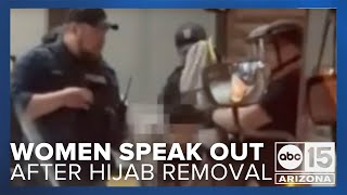 Women speak out after police forcibly removed hijabs at ASU protest