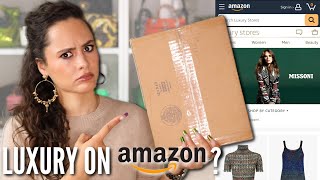 I bought a designer item from Amazon Luxury Stores! ft. SAD Unboxing?!