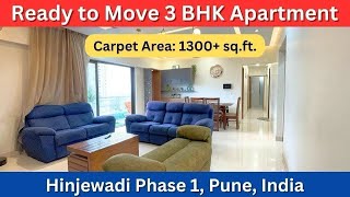 3 BHK Ready to Move in Flat In Pune’s IT Hub Hinjewadi Phase 1, Pune | +917420923928 #HinjewadiHomes