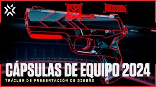 Presentamos las cápsulas de equipo VCT 2024 VCT // Tráiler de presentación del diseño - VALORANT