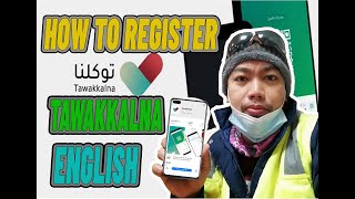 How to register in Tawakkalna App (Covid-19 KSA) screenshot 2