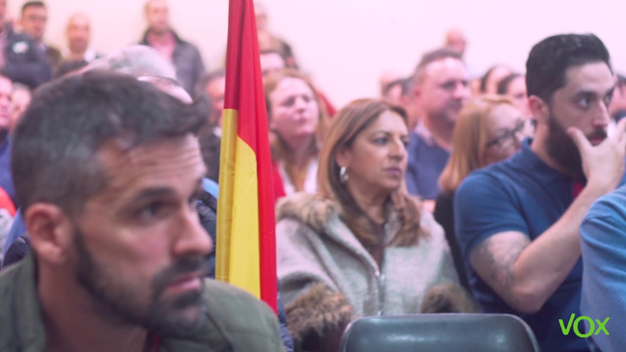 Haremos todo lo que sea necesario hasta recuperar la soberanía nacional del Peñón de Gibraltar o santiago abascal joaquin reyes