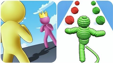 Tried the 2 MOST ADDICTIVE Games Giant Rush Vs Rope Man Run 3D *My Brain Melted***