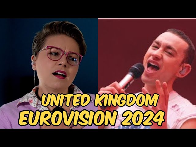 Vocal Coach Analysis - Olly Alexander - Dizzy - Eurovision 2024 class=