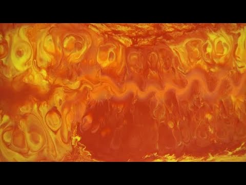 Orange Paint Stock Video