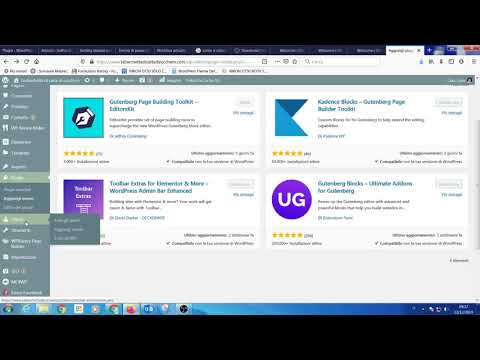 come giustificare il testo in gutenberg