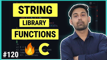 String Library Functions In C | strlen(), strcpy(), strcat(), strcmp(), strlwr(), strupr()  In Hindi