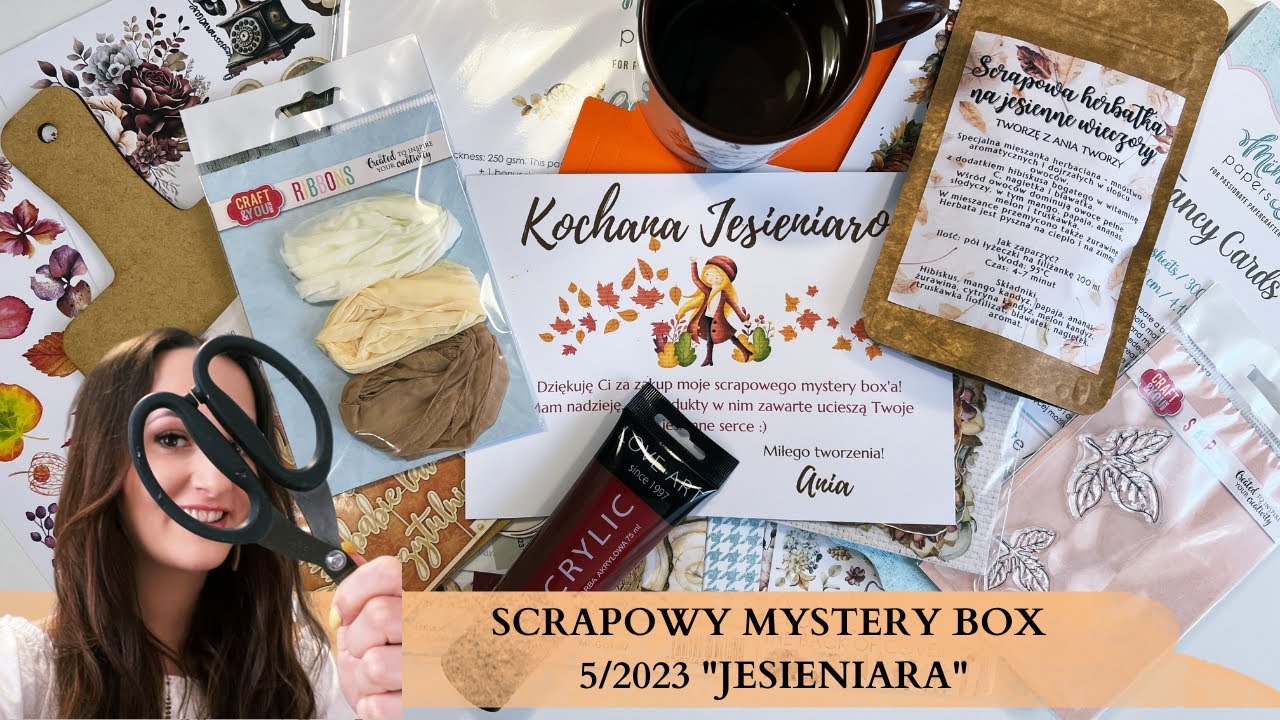 Scrapowy MYSTERY BOX 5/2023 z Ania Tworzy 